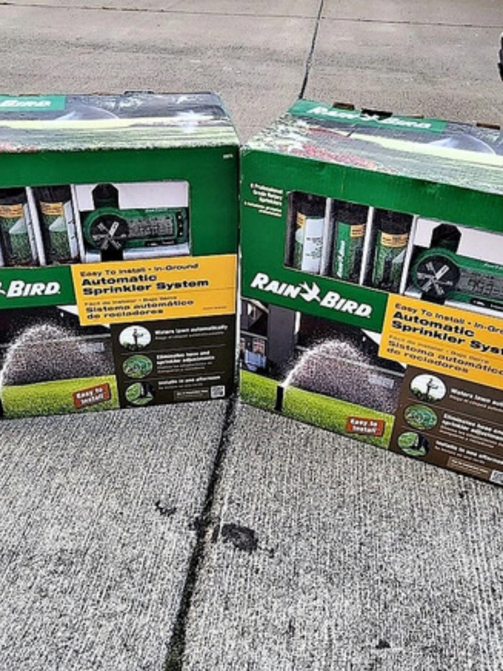 New Rain Bird Easy To Install In-Ground Automatic Sprinkler System
